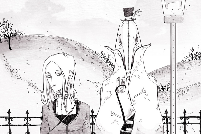 Illustration for article titled Concept Art Writing Prompt: The Creature Waiting at the Bus Stop